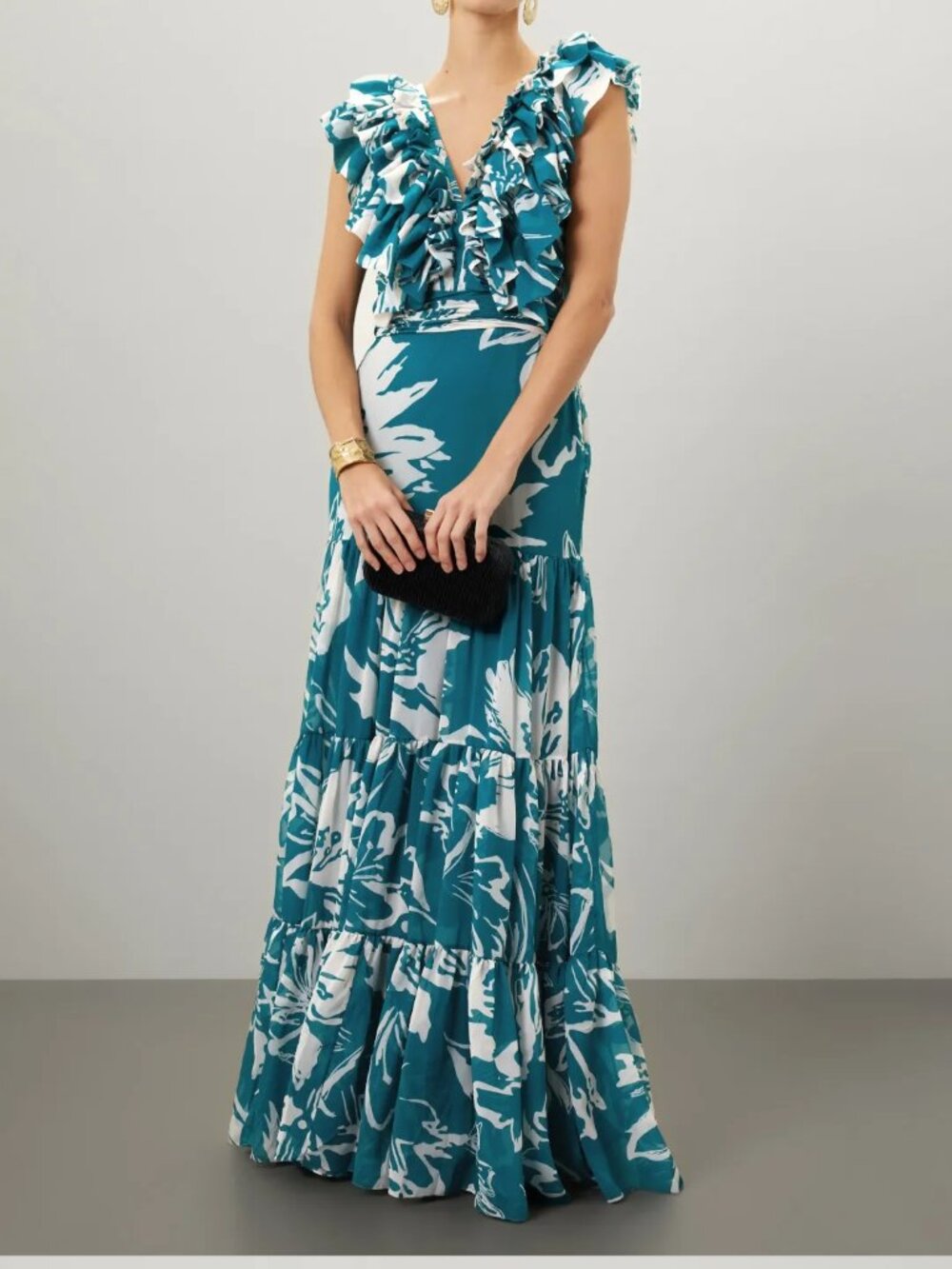 Andres Otalora Pueblo Magico Dress Size 0 MSRP $1450 - Picture 3 of 16
